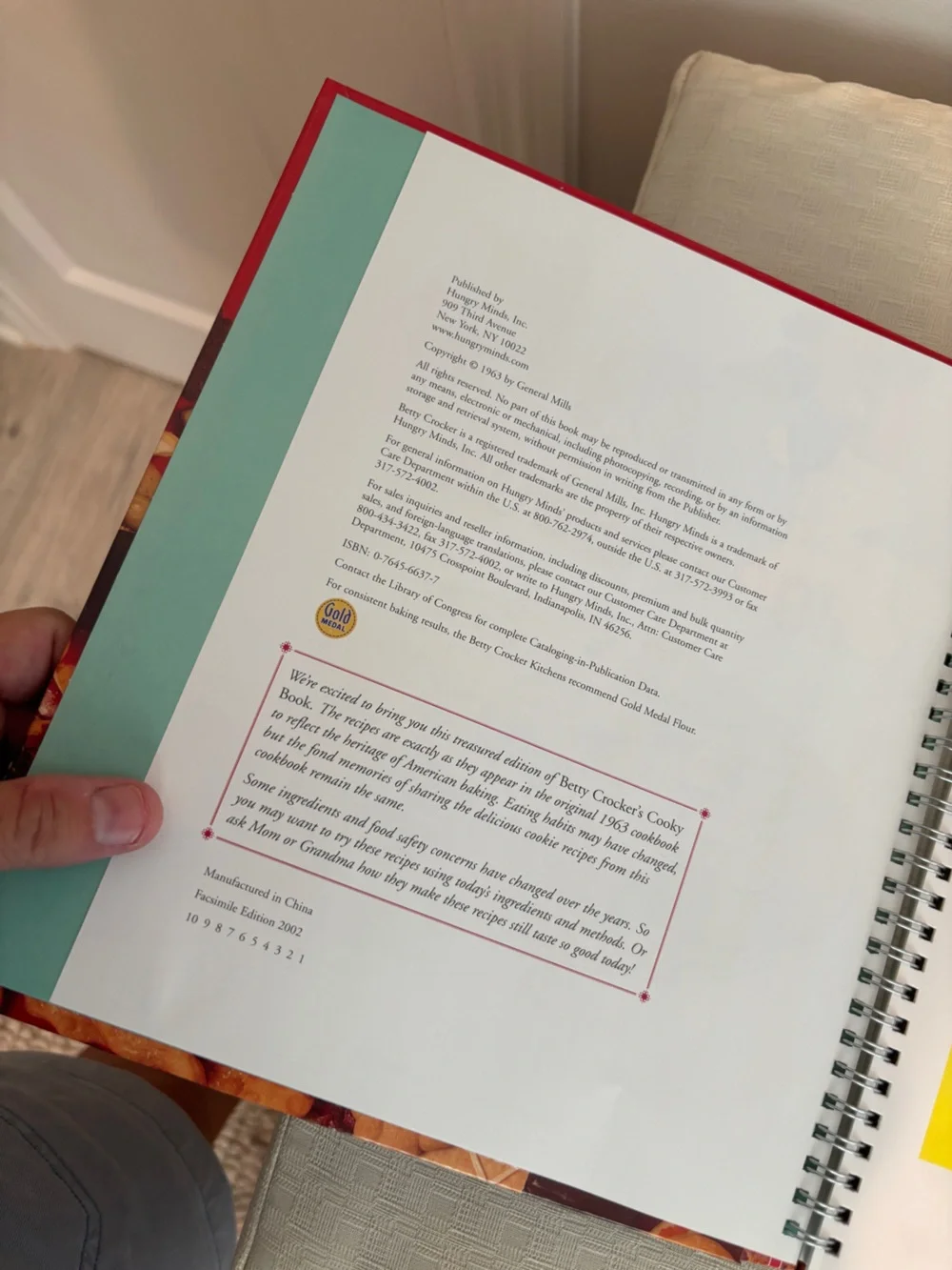 Betty Crocker Orginal Cooky Book, Reprinted Brand New
